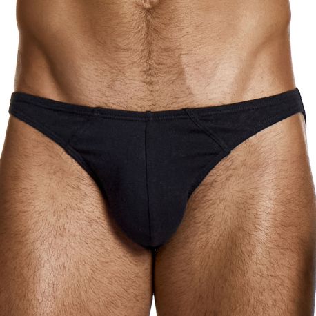 Modus Vivendi Linen Low Cut Briefs - Black
