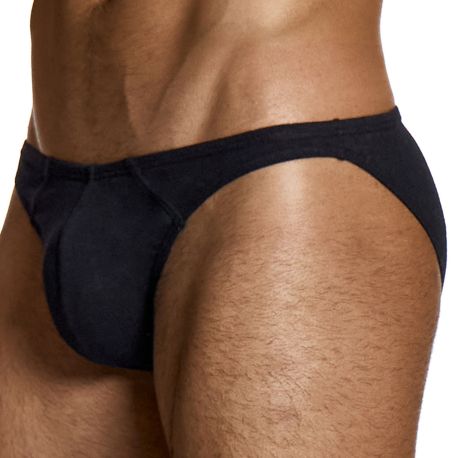 Modus Vivendi Linen Low Cut Briefs - Black