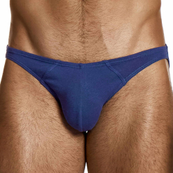 Modus Vivendi Linen Low Cut Briefs - Navy