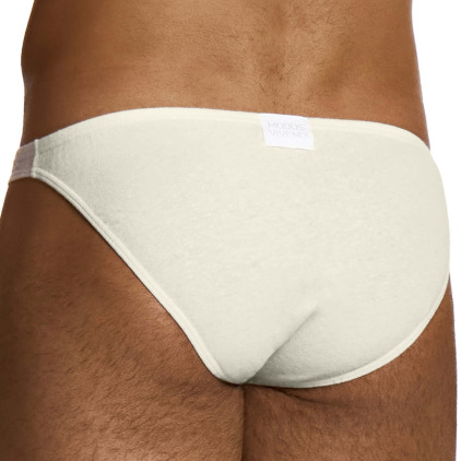 Modus Vivendi Linen Low Cut Briefs - Off White