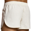 Modus Vivendi Caleçon en Lin Blanc Cassé