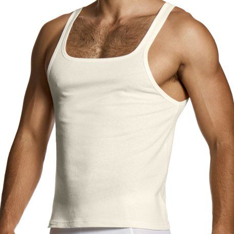 Modus Vivendi Débardeur en Lin Blanc Cassé