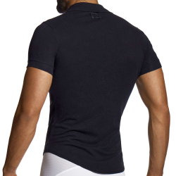 Chemisette en Lin Noir Modus Vivendi
