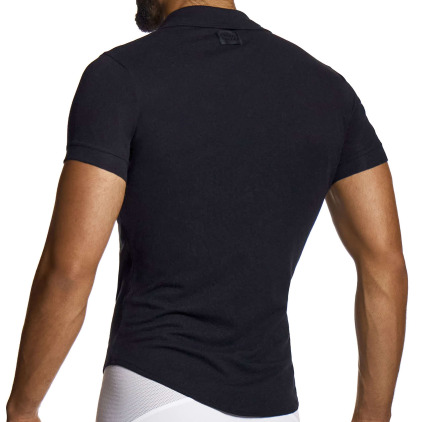 Chemisette en Lin Noir Modus Vivendi