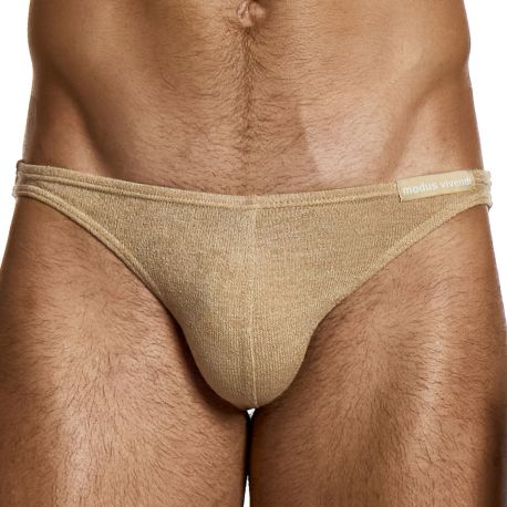 Modus Vivendi Mohair Low Cut Briefs - Camel