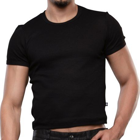 Andrew Christian T-Shirt Shorty Chic Noir