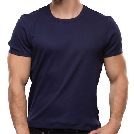 Andrew Christian T-Shirt Shorty Chic Bleu Marine