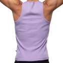 Andrew Christian Shorty Chic Beater Tank Top - Lavender