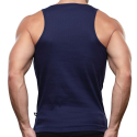 Andrew Christian Shorty Chic Beater Tank Top - Navy