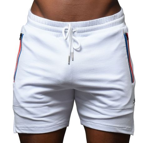 Andrew Christian Hero Training Shorts - White