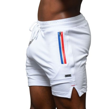 Andrew Christian Hero Training Shorts - White