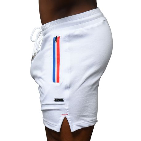 Andrew Christian Hero Training Shorts - White