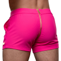 Andrew Christian Miami Cabana Boy Shorts - Pink