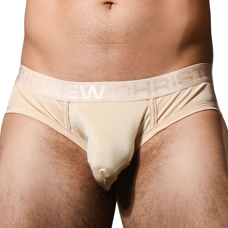 Andrew Christian Slip Trophy Boy Bambou Sable