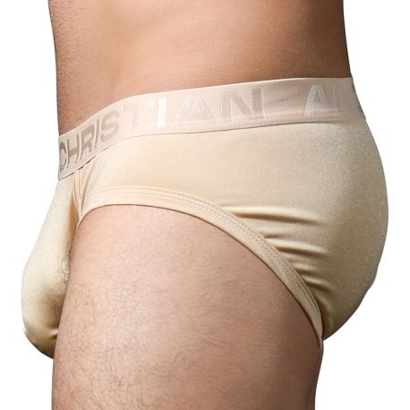 Andrew Christian Trophy Boy Bamboo Briefs - Sand