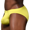 Andrew Christian Happy No-Show Briefs - Citrus Yellow