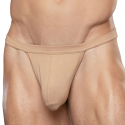 Andrew Christian String Happy No-Show Beige