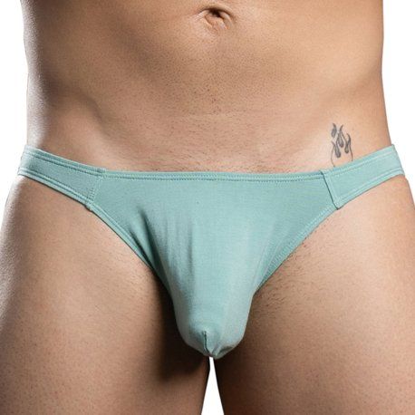 Andrew Christian Slip Ultra Low-Rise No-Show Almost Naked Sauge