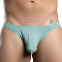 Andrew Christian Almost Naked No-Show Ultra Low Rise Briefs - Sage