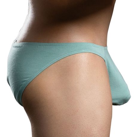 Andrew Christian Slip Ultra Low-Rise No-Show Almost Naked Sauge
