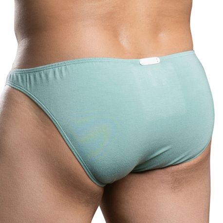 Andrew Christian Slip Ultra Low-Rise No-Show Almost Naked Sauge