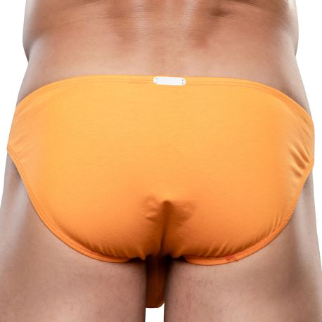 Andrew Christian Slip Ultra Low-Rise No-Show Almost Naked Mandarine