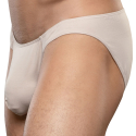 Andrew Christian Slip Ultra Low-Rise No-Show Almost Naked Beige