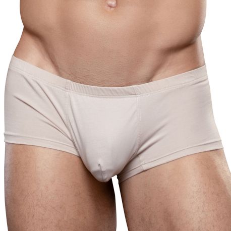 Andrew Christian Shorty Ultra Low-Rise No-Show Almost Naked Beige