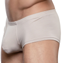 Andrew Christian Shorty Ultra Low-Rise No-Show Almost Naked Beige