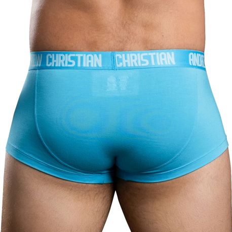 Andrew Christian CoolFlex Modal Trunks with Show-It - Aqua