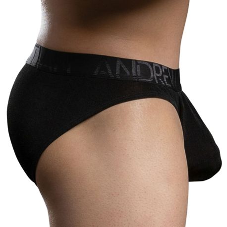 Andrew Christian Almost Naked Sensual Rib Briefs - Black