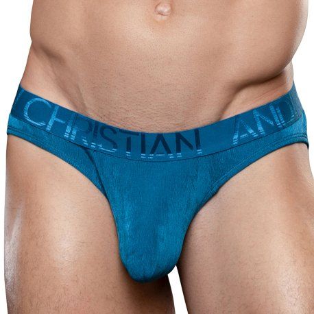 Andrew Christian Slip Almost Naked Sensual Rib Bleu Sarcelle