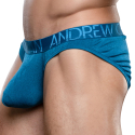 Andrew Christian Slip Almost Naked Sensual Rib Bleu Sarcelle