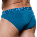 Andrew Christian Slip Almost Naked Sensual Rib Bleu Sarcelle