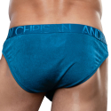 Andrew Christian Slip Almost Naked Sensual Rib Bleu Sarcelle