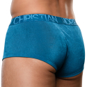 Andrew Christian Almost Naked Sensual Rib Trunks - Deep Teal