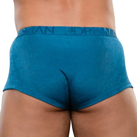 Andrew Christian Almost Naked Sensual Rib Trunks - Deep Teal