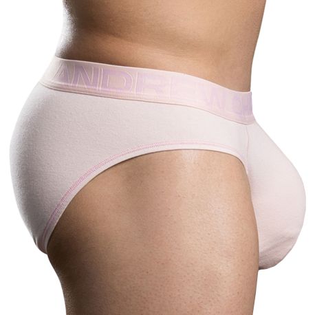 Andrew Christian Almost Naked Hang-Free Briefs - Peach