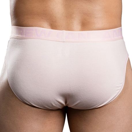 Andrew Christian Almost Naked Hang-Free Briefs - Peach