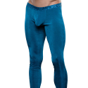 Andrew Christian Almost Naked Sensual Rib Leggings - Deep Teal