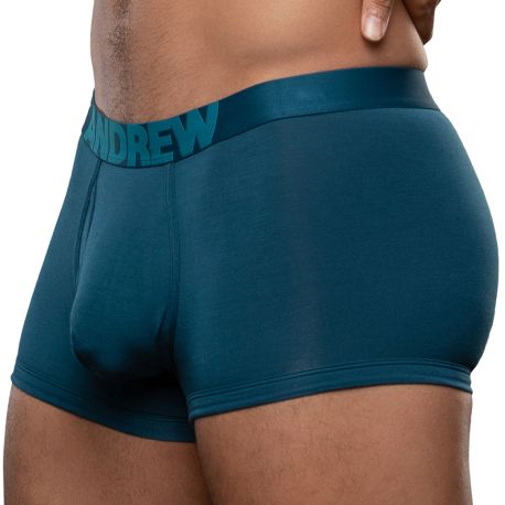 Andrew Christian Bespoke Modal Boxer Briefs - Dark Teal
