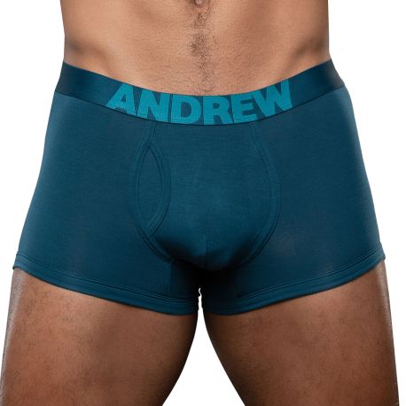 Andrew Christian Bespoke Modal Boxer Briefs - Dark Teal