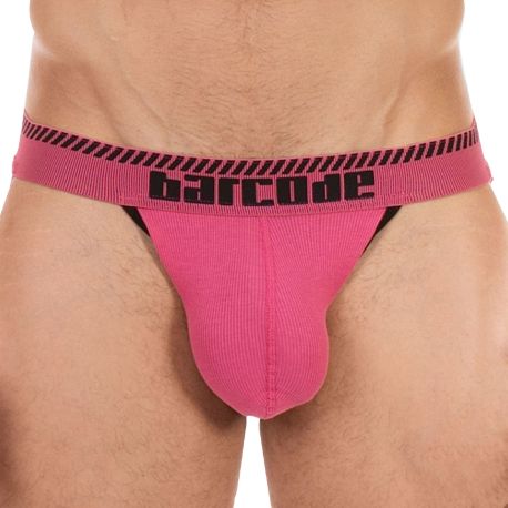 Barcode Jock Strap Kavan Rose