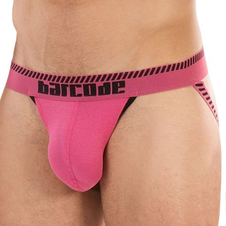 Barcode Jock Strap Kavan Rose