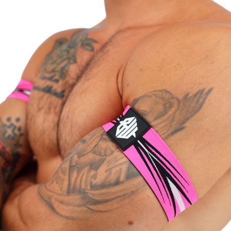 Breedwell 2-Pack Circuit Breaker Armbands - Neon Pink