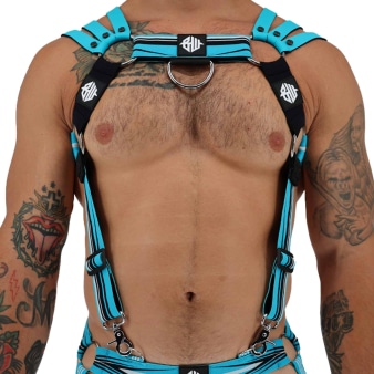 Harnais Body Circuit Breaker Bleu Turquoise Breedwell