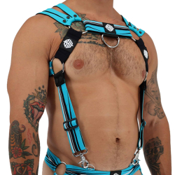 Harnais Body Circuit Breaker Bleu Turquoise Breedwell