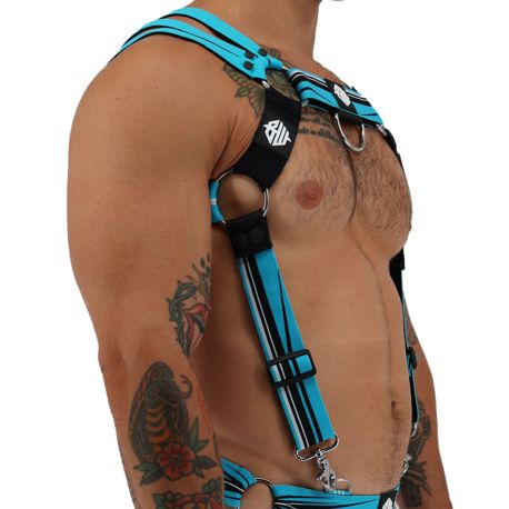 Breedwell Circuit Breaker Body Harness - Aqua