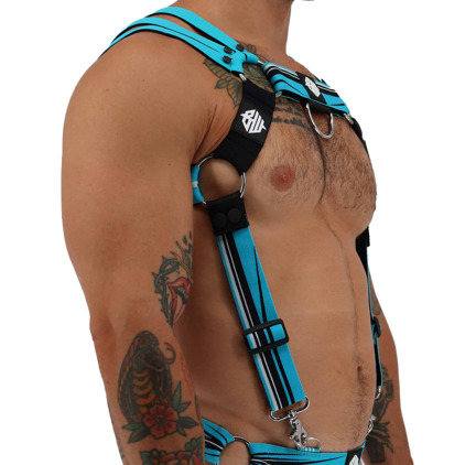 Harnais Body Circuit Breaker Bleu Turquoise Breedwell