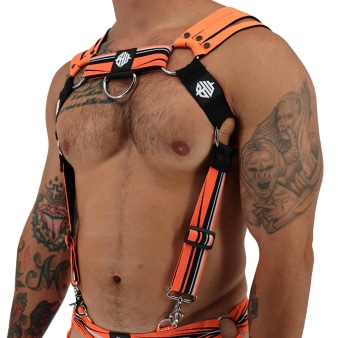 Harnais Body Circuit Breaker Orange Fluo Breedwell